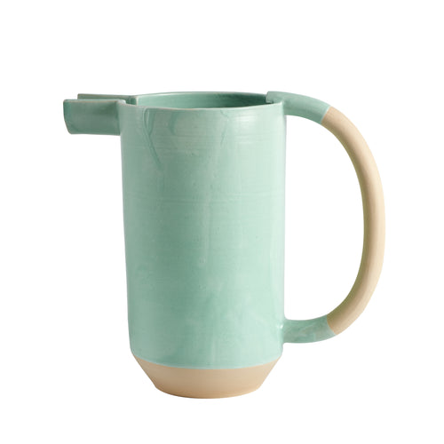 Lg Green Ceramic Jug