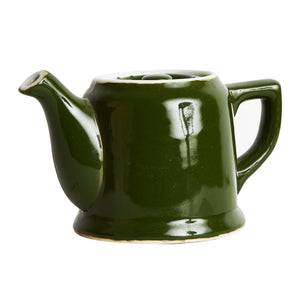 Small Green Ceramic Tea Pot