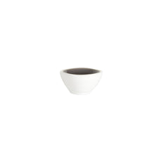 Sm White Pinch Bowl With Dark Grey Inside