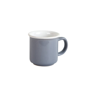 Grey Espresso Mug w/ White Interior
