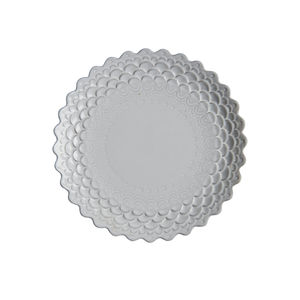 Light Grey Patterned Plate