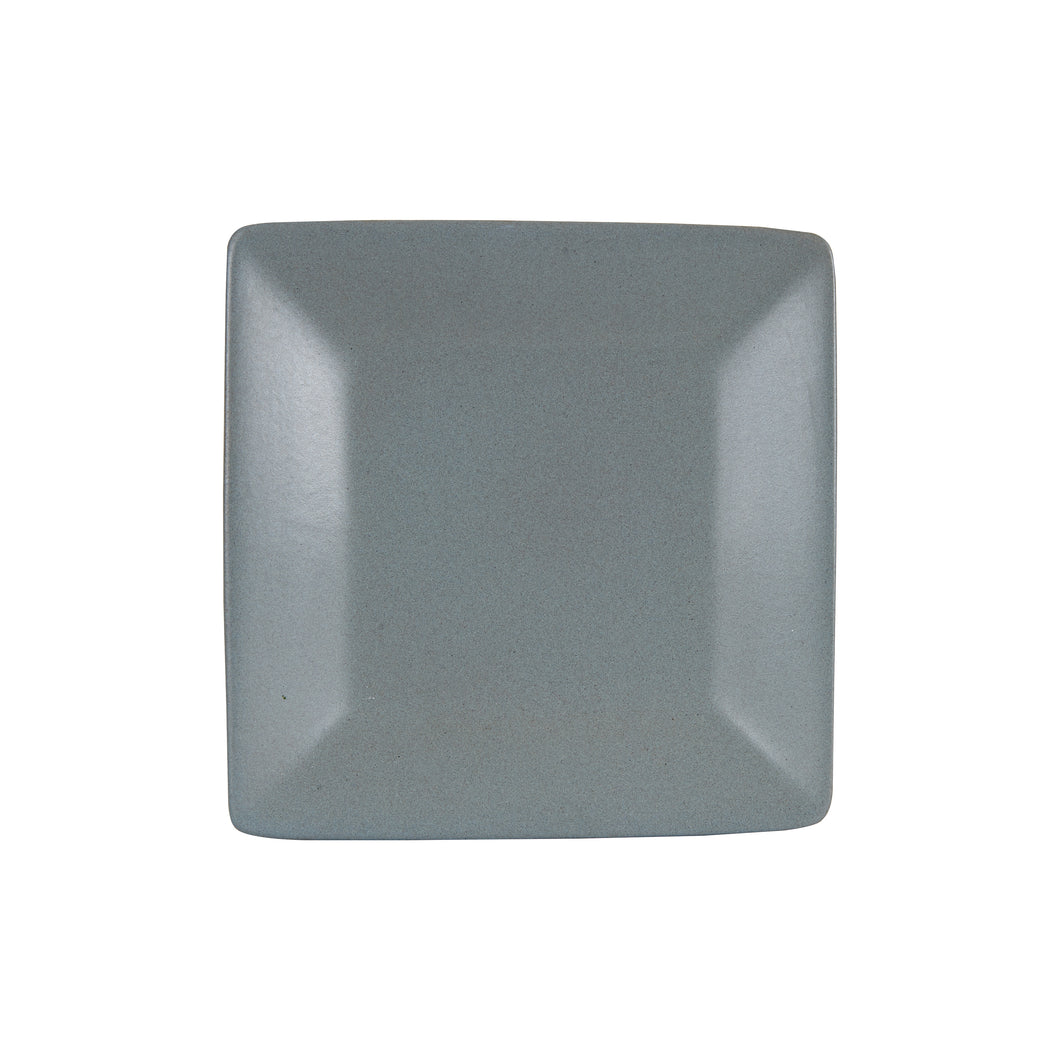 Md Square Dark Grey Plate