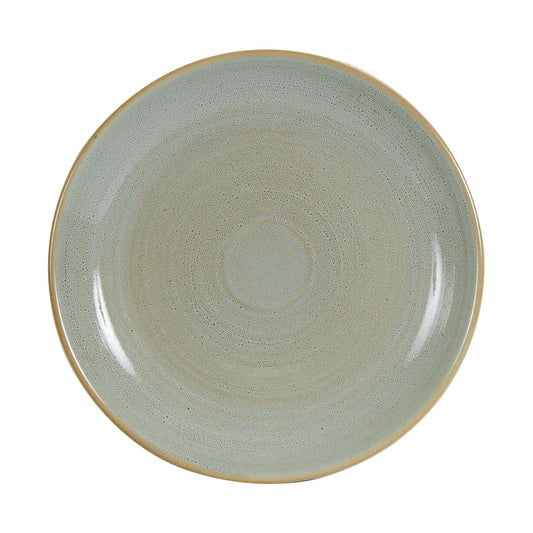 Md Grey Plate With Tan Under Tone