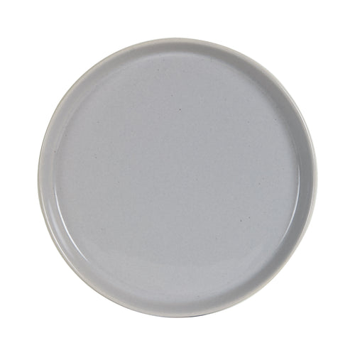 Sm Cool Tone Shallow Grey Plate