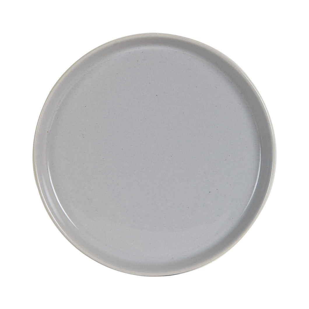 Sm Cool Tone Shallow Grey Plate