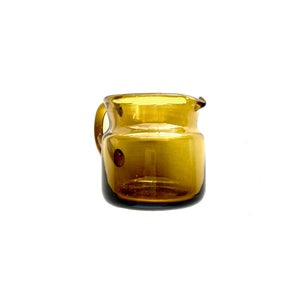 Yellow Glass Pourer