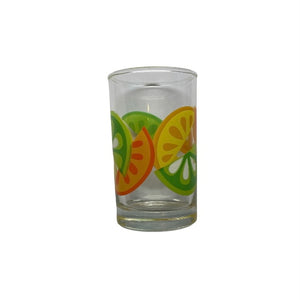 Fruit Print Glass