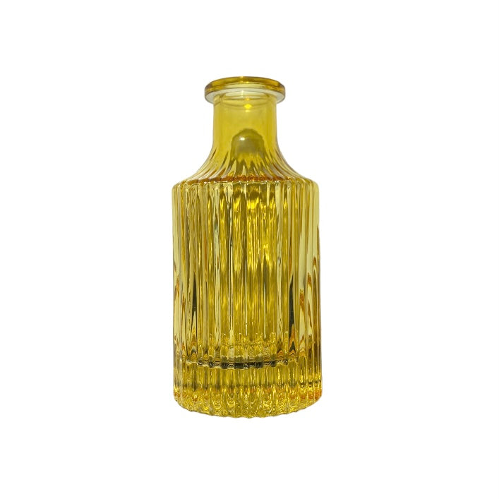 Yellow Glass Vase