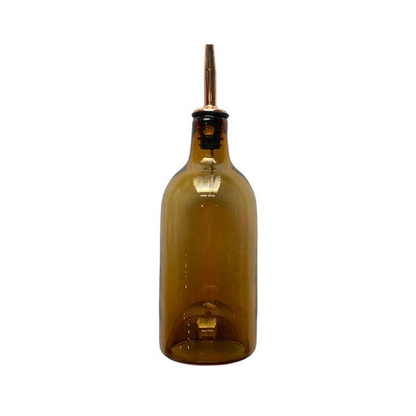 Yellow Glass Oil Dispenser
