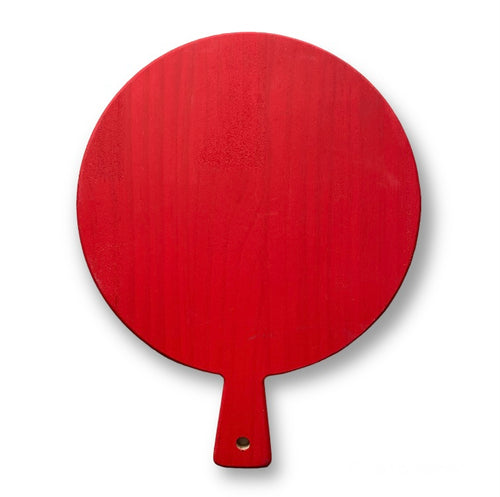 Red Round Board