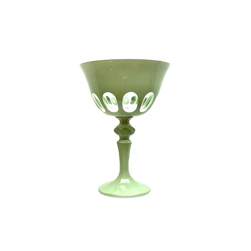 Green Coup Glass