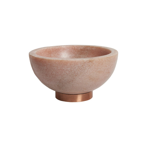 Sm Pink Marble Bowl