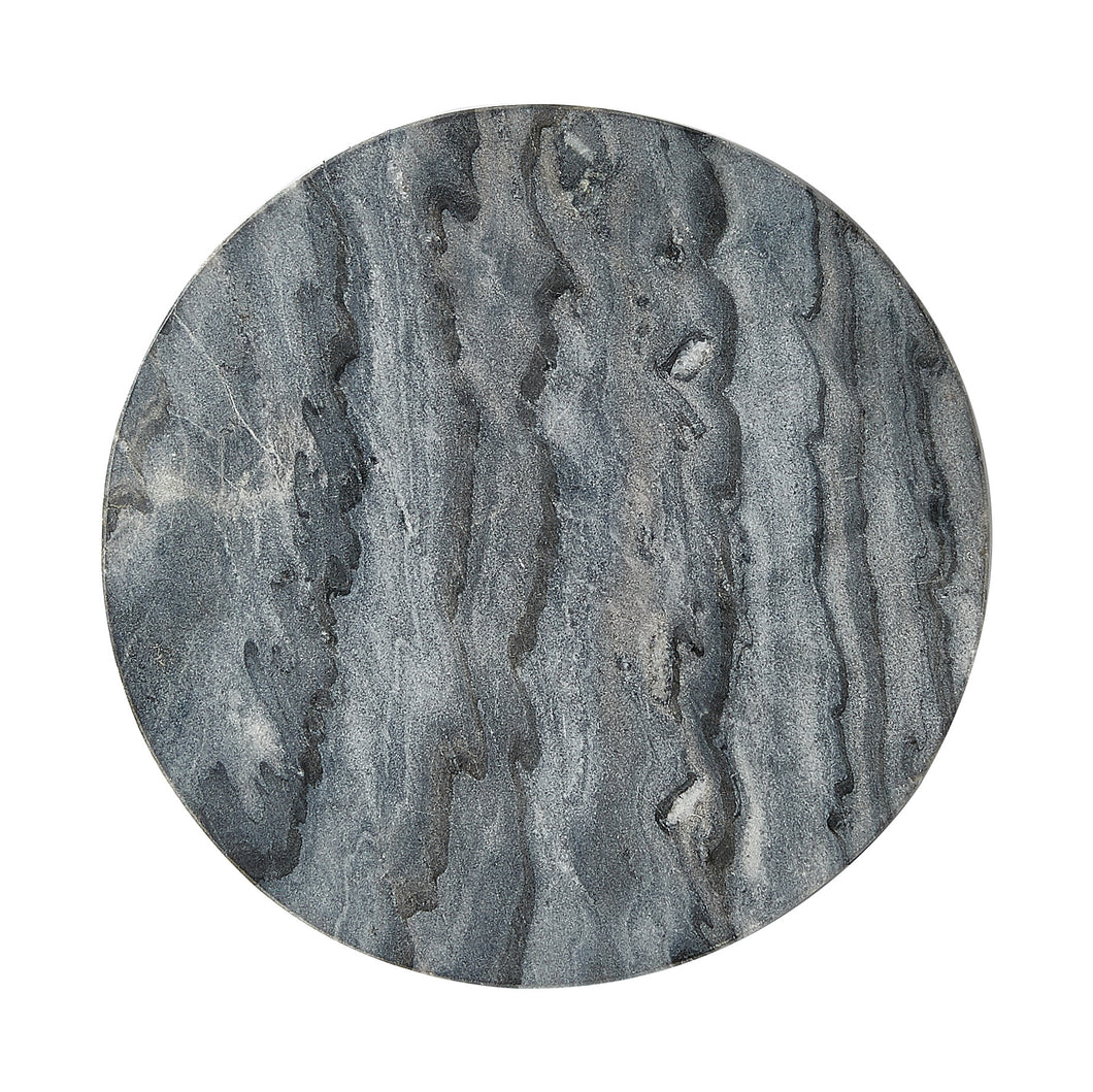 Grey Circular Marble Board