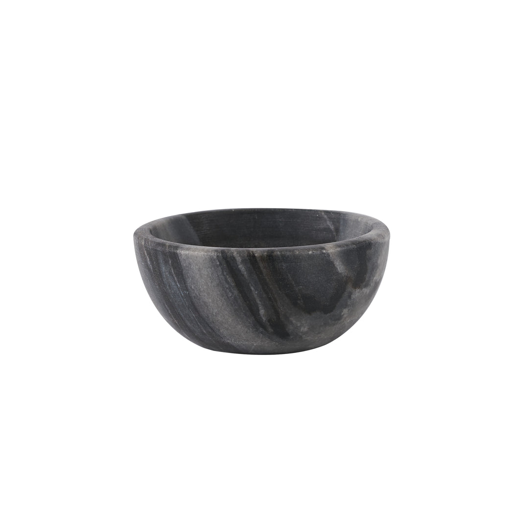 Sm Black and Grey Marble Bowl