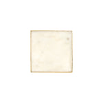 White Square Marble Coaster With Edging