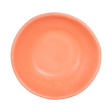 Sm Shallow Light Orange Matte Dish