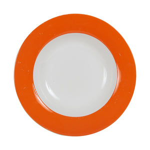 Lg Bright Orange Soup Bowl