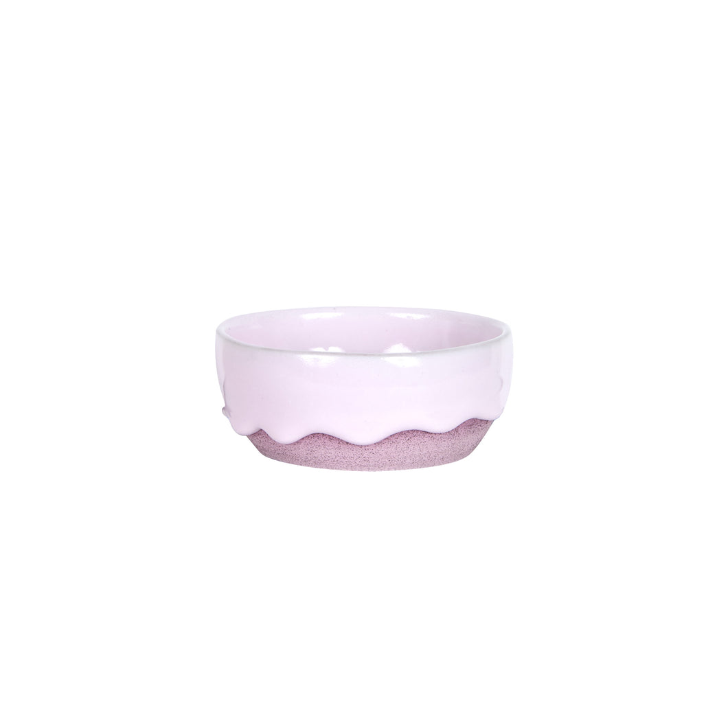 Sm Pink Dripping Bowl