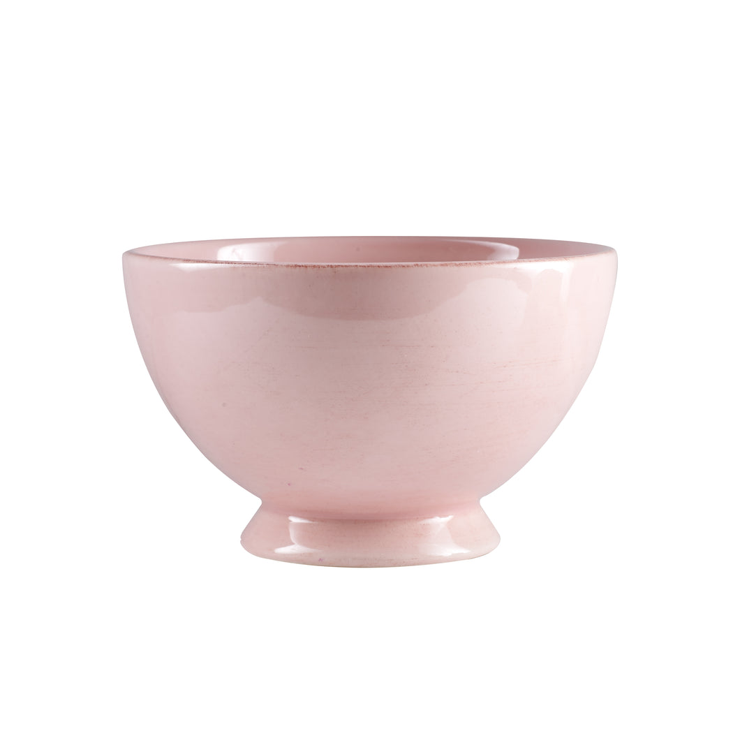 Md Footed Pink Bowl