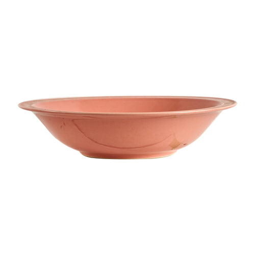 Lg Salmon Coloured Bowl