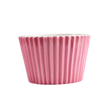 Md Bright Pleated Pink Bowl