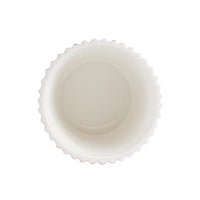 Md Bright Pleated Pink Bowl