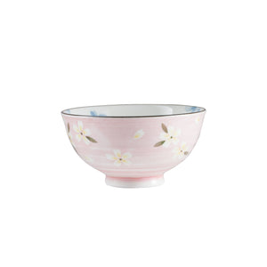 Sm Light Pink Floral Bowl