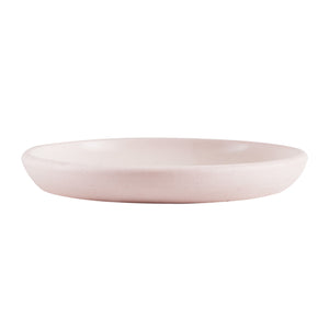 Sm Pink Shallow Bowl