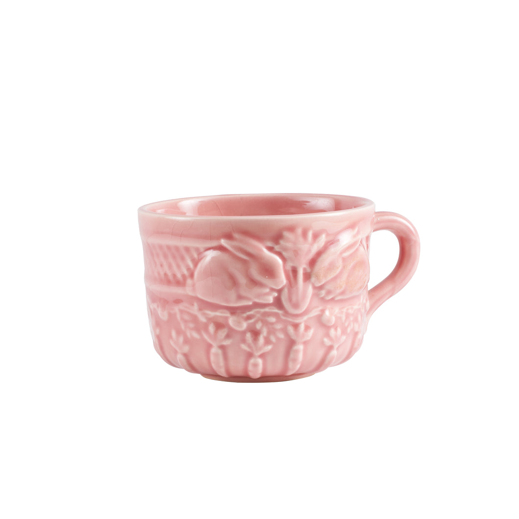 Sm Light Pink Bunny Tea Cup