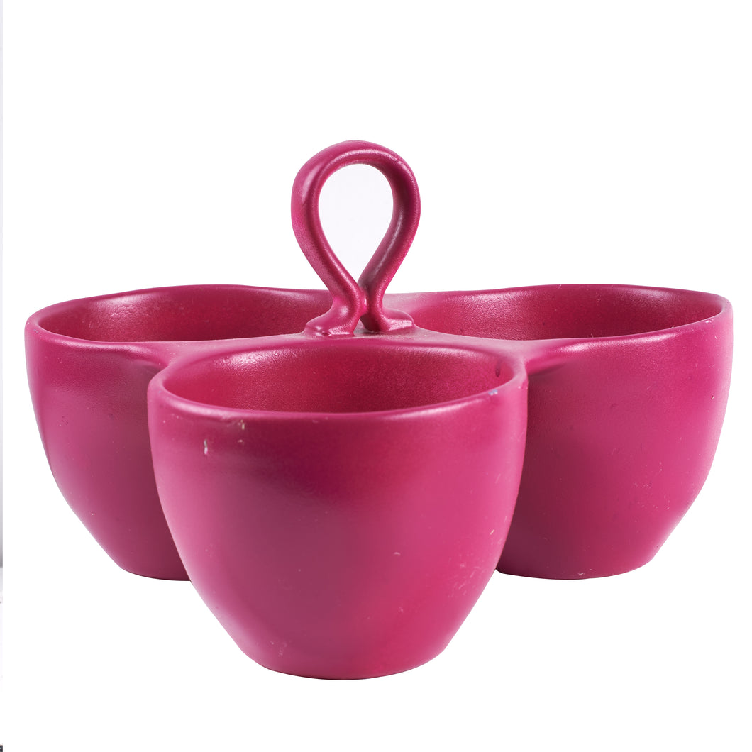Pink Painted Tiro Dip Bowl