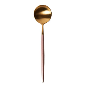 Pink And Gold Spoon