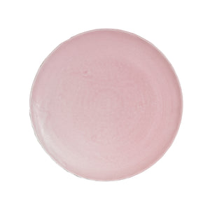 Light Pink Plate With Wavy Edges