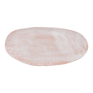 Pink And White Platter