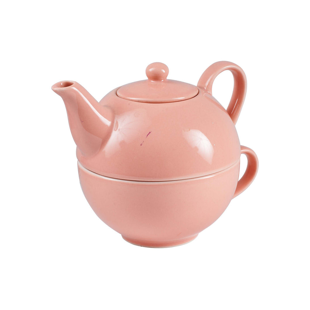 Pink Tea Pot & Cup Combo