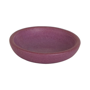 Sm Shallow Purple Pinch Bowl