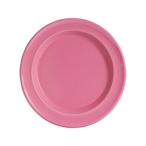 Lg Light Pink Shallow Plate