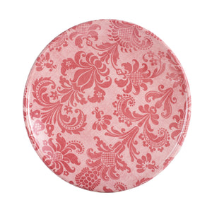 Lg Pink Pattern Plate