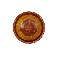 Md Red Patterned Bowl