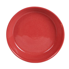 Sm Shallow Red Dish