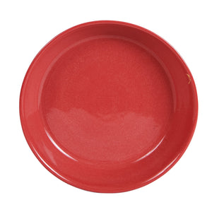 Sm Shallow Red Dish