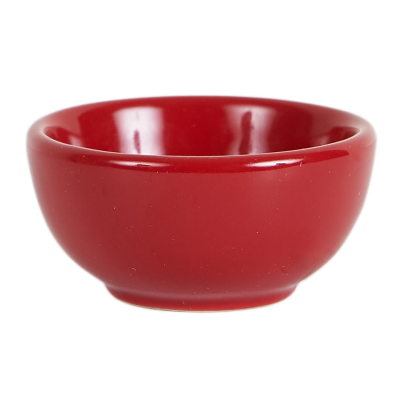 Sm Dark Red Pinch Bowl