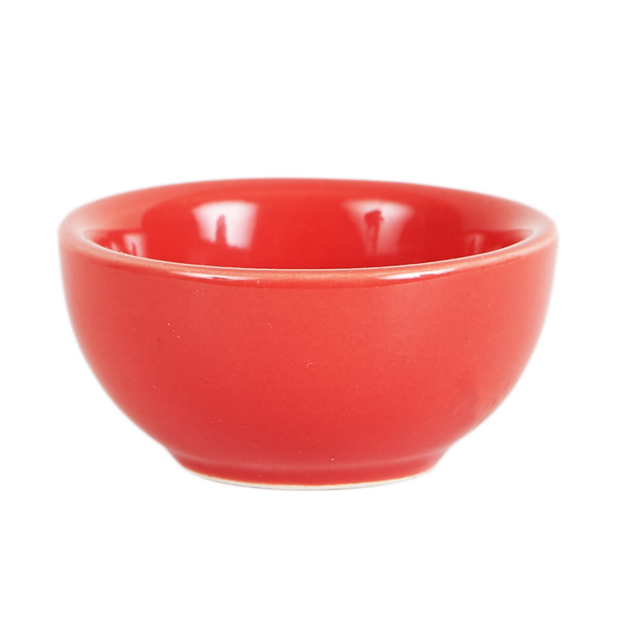 Sm Bright Red Pinch Bowl