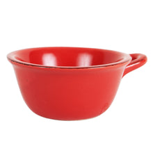 Red Bowl With Handle