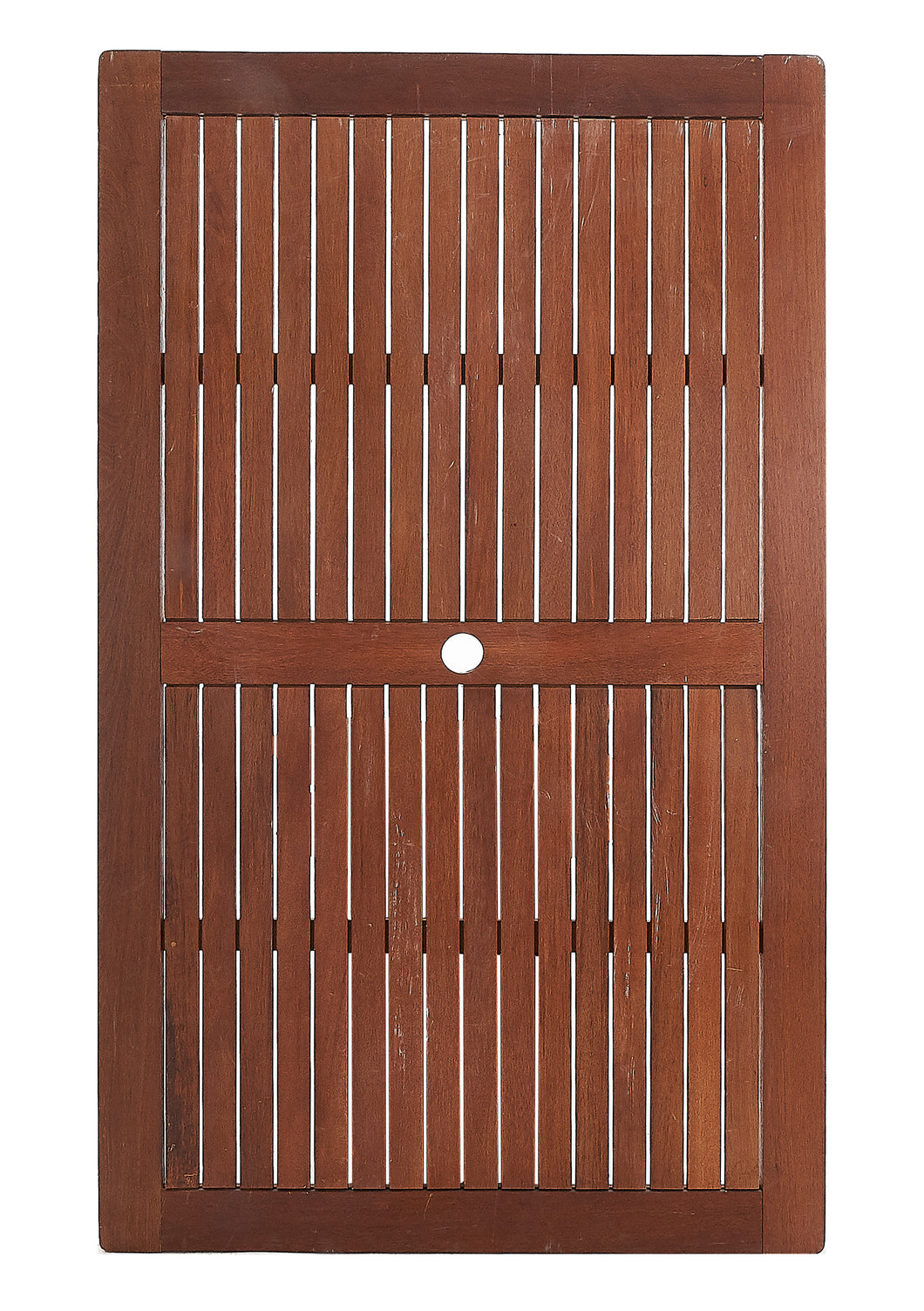 L Slatted Teak Table