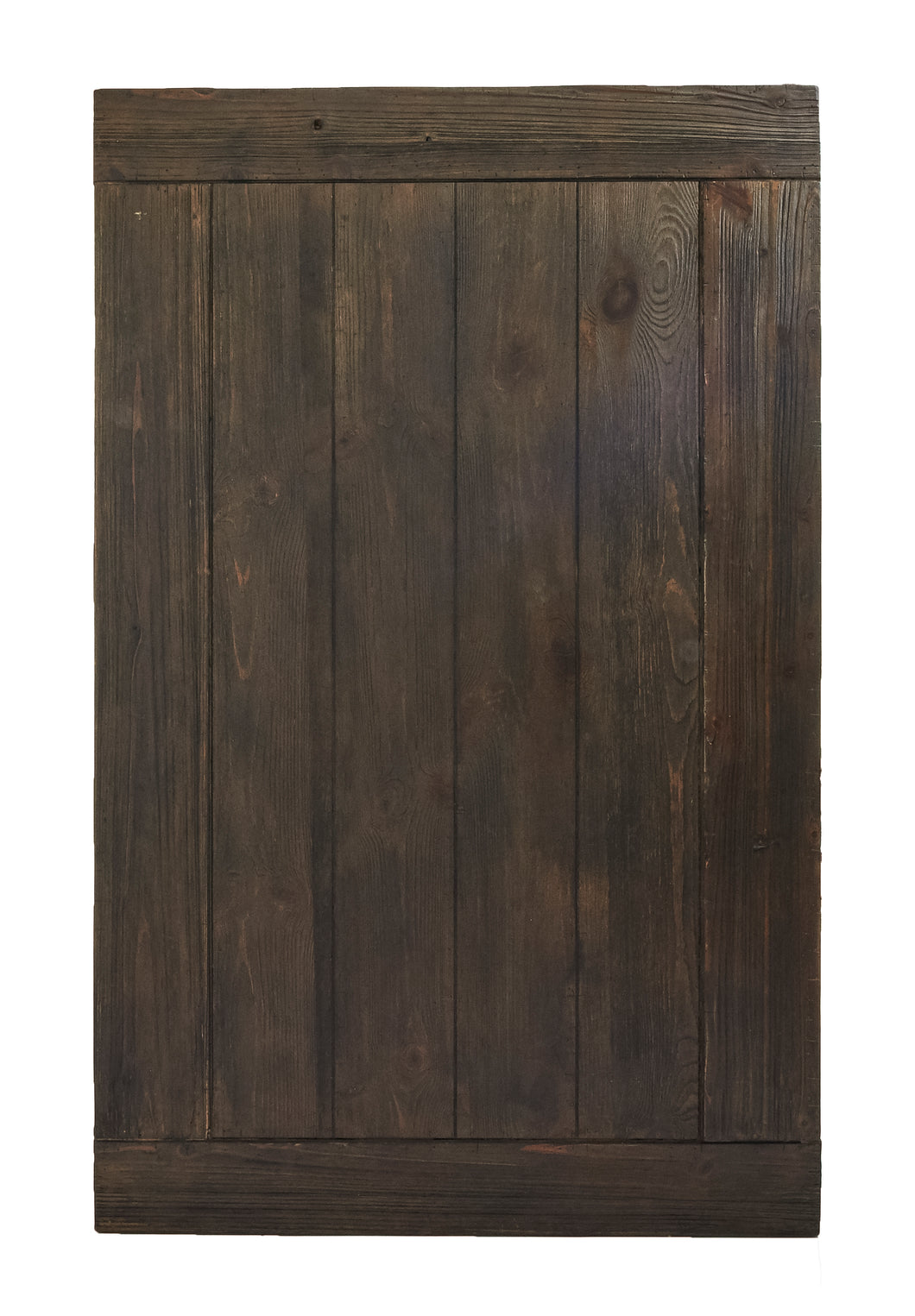 Md Dark Stained Slatted Tabletop