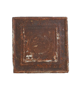 Sm Double-Sided Rusted Metal Ceiling Tile