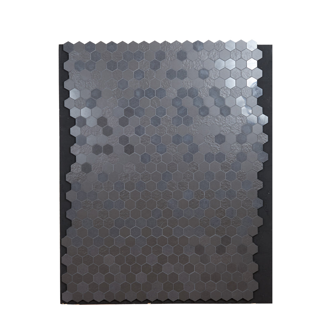 Lg Black Tiled Surface