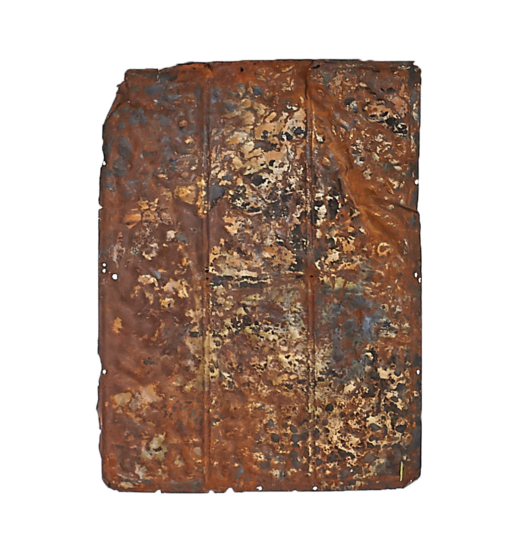 Sm Rusted Metal Ceiling Tile