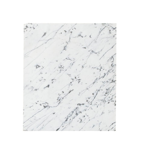 Md Square White, Black Veined Marble