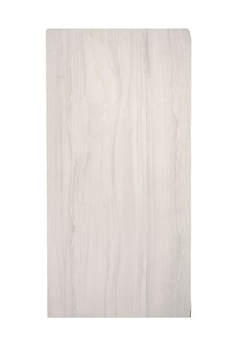 Lg White Marble Tile, Vertical Grey Veins